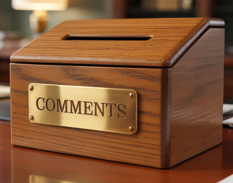 comment box