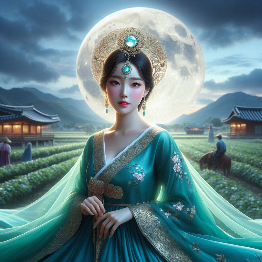 Dalnim blessing the fields