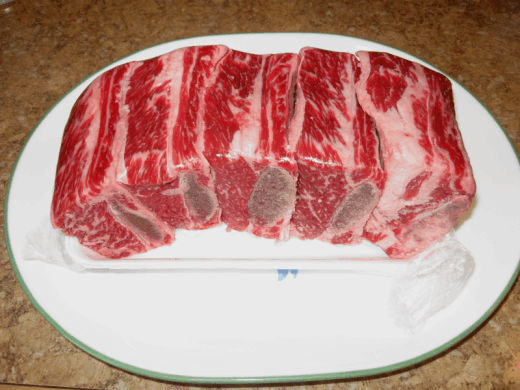 Short ribs for Wang Galbi