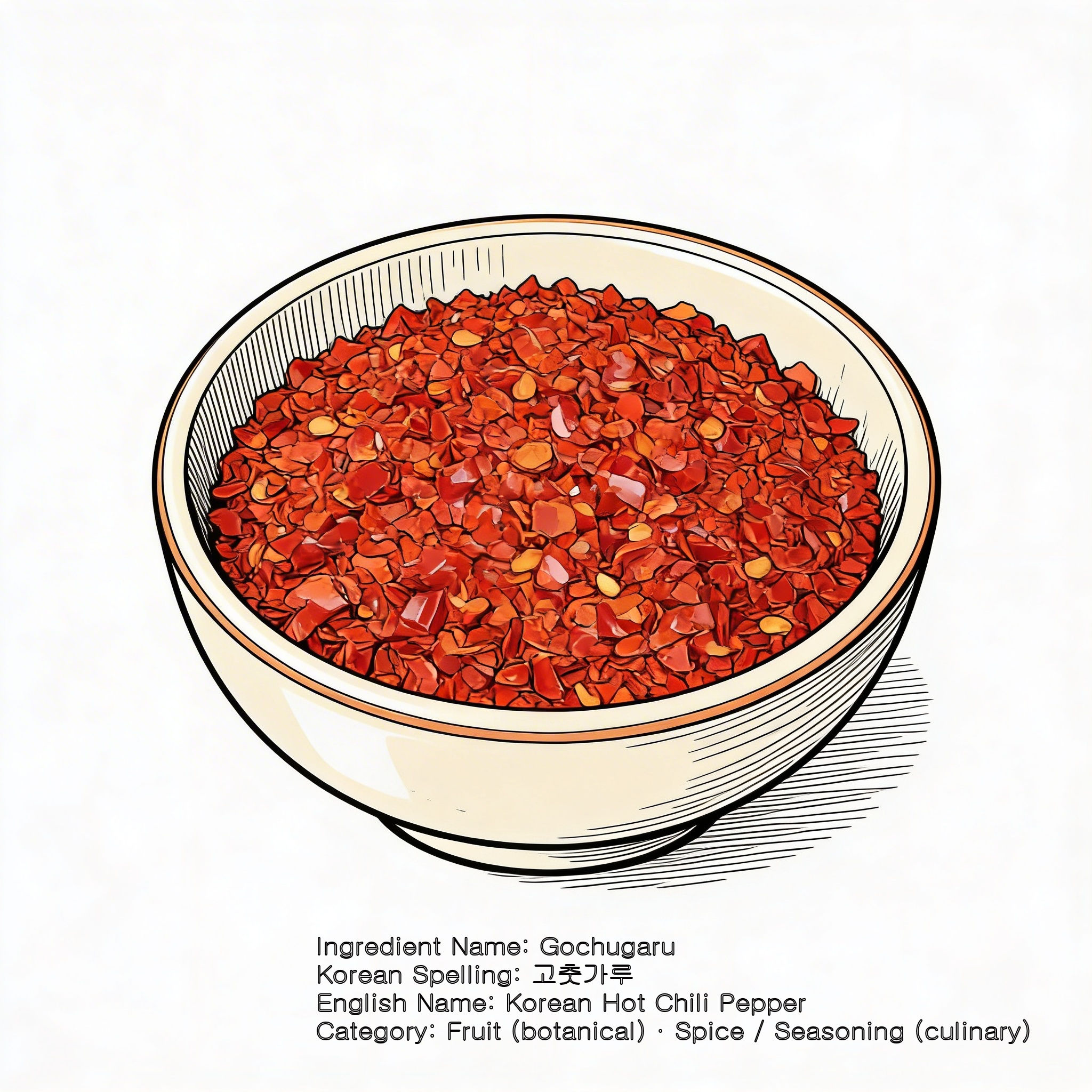 gochugaru ingredient card