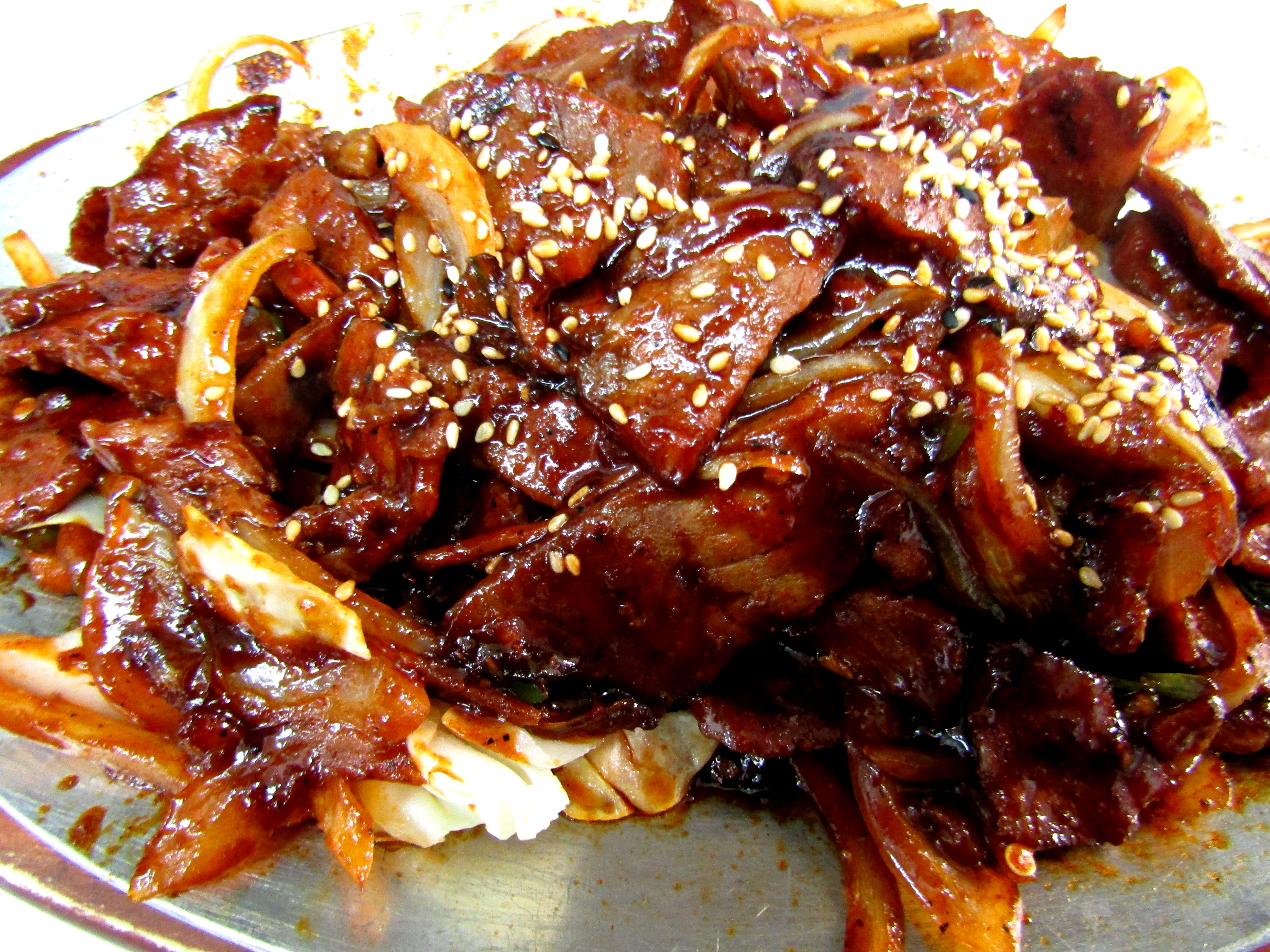 spicy pork